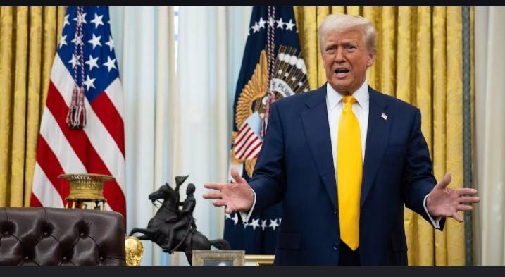 Trump pushes presidential limits in first 100 days