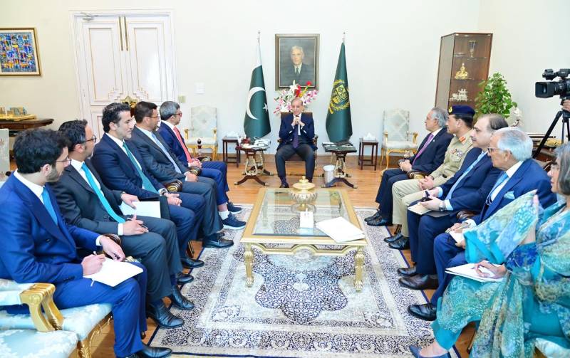 PM Shehbaz reiterates Pakistan’s desire to strengthen political ties with UAE