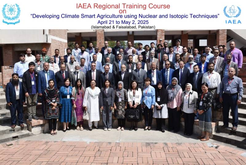 Regional training course on developing climate-smart agriculture kicks off