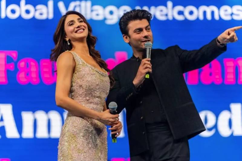 VIRAL: Fawad Khan alongside Vaani Kapoor at Dubai for Abir Gulal's music launch, fans react 
