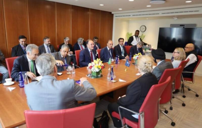 Aurangzeb highlights Pakistan economic gains in Washington meetings