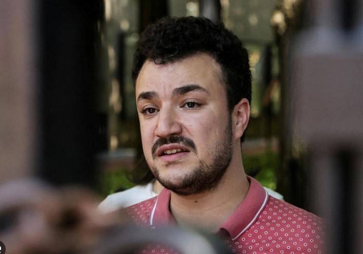 Palestinian protest leader detained by US misses son's birth
