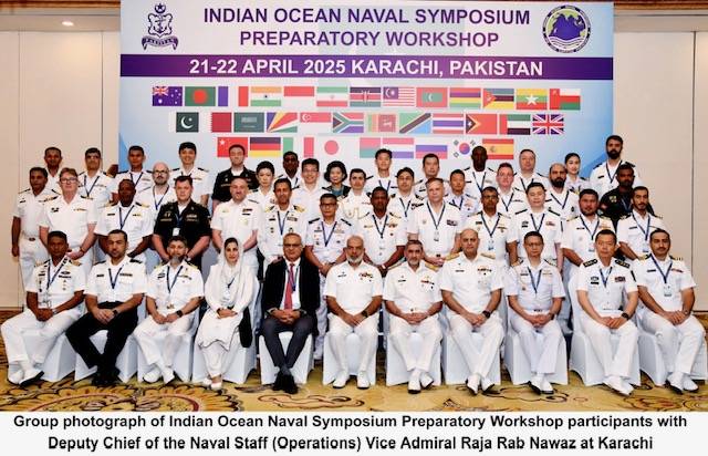 Pakistan Navy hosts Indian Ocean Naval Symposium Preparatory Workshop