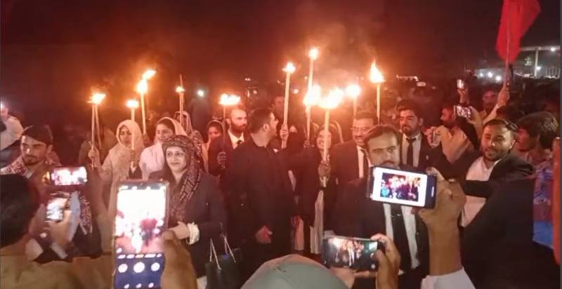 Protests across Sindh continue, PPP lawmakers walk out of Senate against canal project