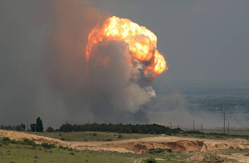 Russian army reports blasts at military depot near Moscow