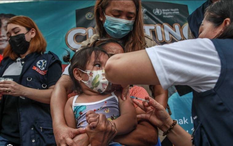 UN warns vaccine-preventable diseases on the rise globally