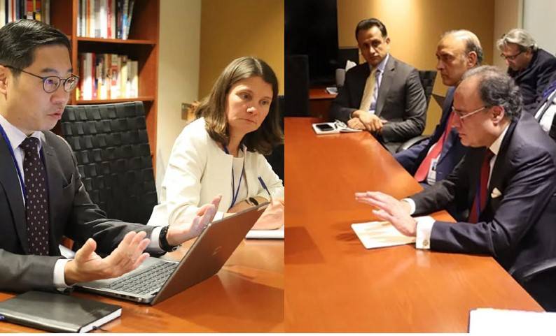 Aurangzeb commends VISA’s contribution in digitalization of Pakistan’s economy