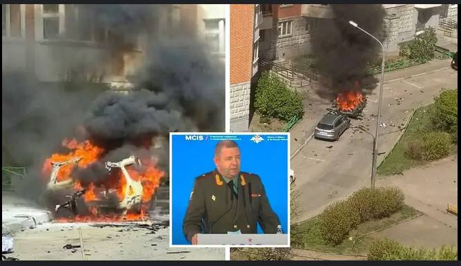 Car blast kills senior Russian general in Moscow