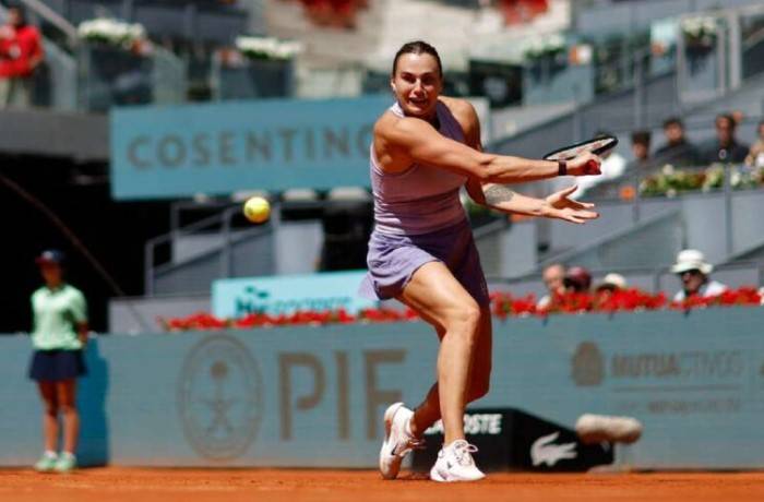 Sabalenka makes winning start at Madrid Open