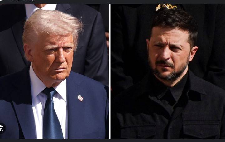 Trump, Zelensky meet on sidelines of pope's funeral