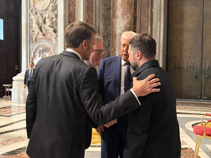 Trump raises Putin doubts after Zelensky talks at pope's funeral