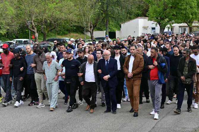 Religious hate has no place in France, says Macron after Muslim killed in mosque