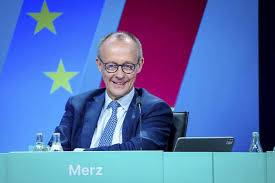 Germany's Merz vows defence of Ukraine and democracy
