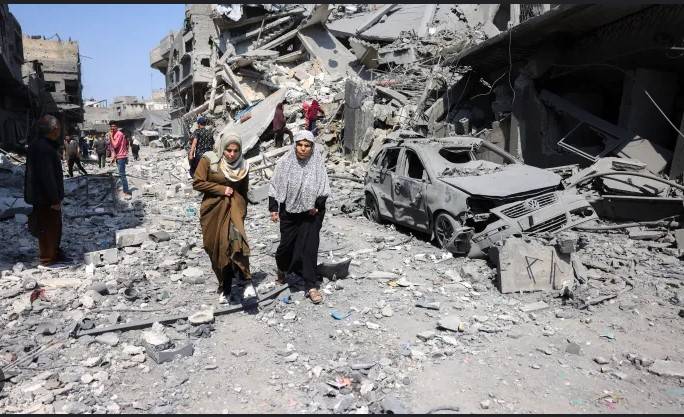 Gaza rescuers say Israeli strikes kill 50 people