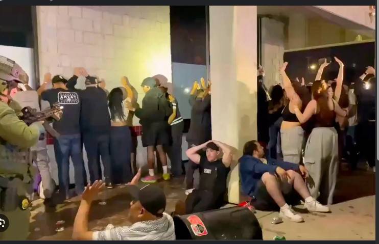 US arrests more than 100 migrants in nightclub raid