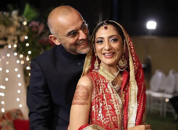 Tazeen Hussain ties the knot with best friend Amir Syedain 