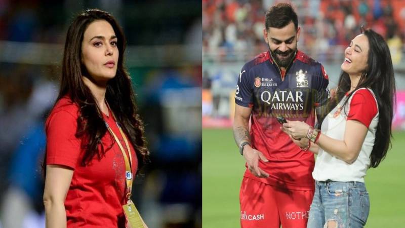 Preity Zinta reveals she and Virat shared their kids photos during IPL 2025