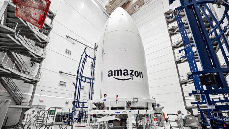 Amazon launches first Starlink-rival internet satellites