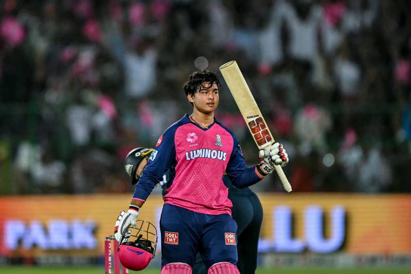'Like a dream' as IPL's 14-year-old Suryavanshi becomes youngest to hit T20 ton