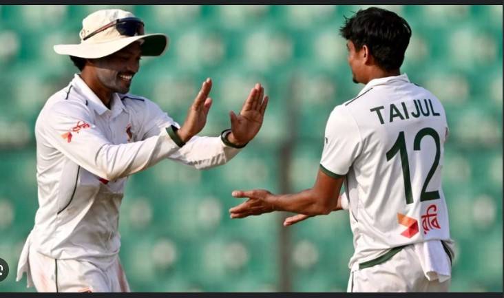 Six-wicket Taijul wraps up Zimbabwe for 227 in 2nd Bangladesh Test