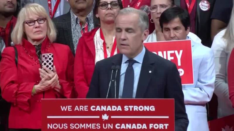 Carney vows to lead 'united Canada' against Trump after election win