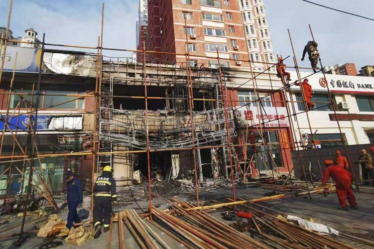 Explosion in northern China housing complex kills one, injures 21