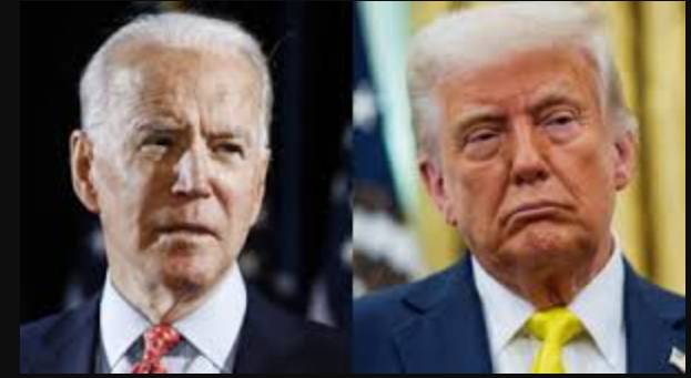 Trump blames Biden's record after US economy shrinks