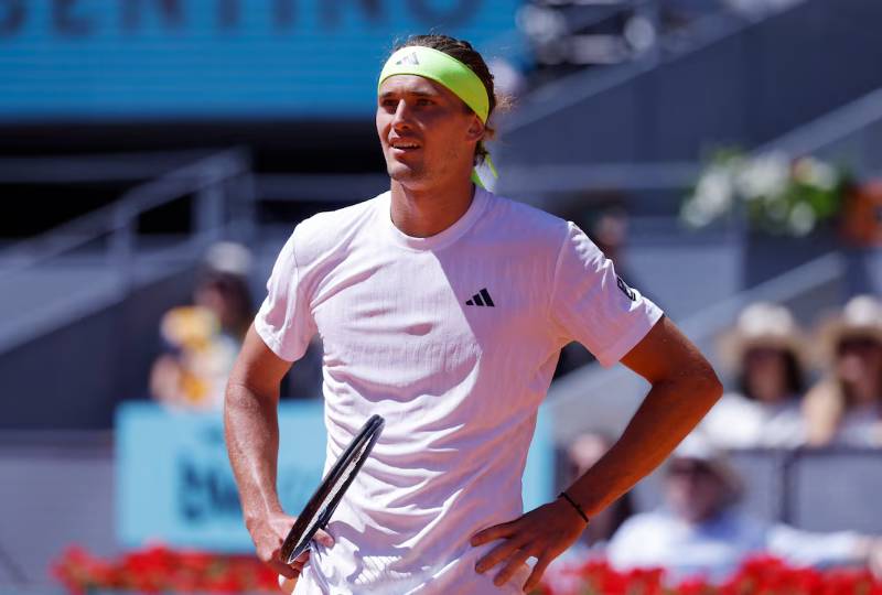 World No 2 Alexander Zverev knocked out of Madrid Open