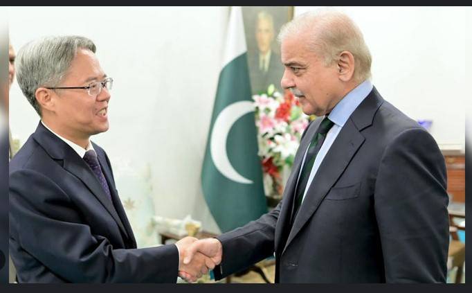 Chinese envoy assures PM Shehbaz of support for regional peace