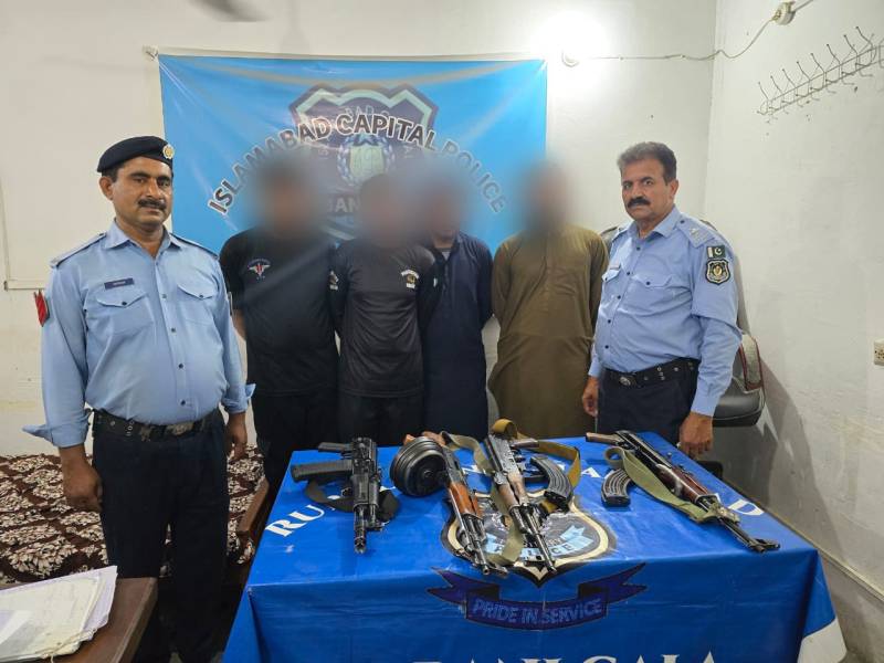 Five fake policemen arrested in Islamabad 