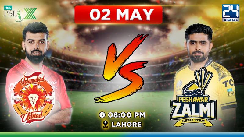 Islamabad United face Peshawar Zalmi in PSL clash tonight