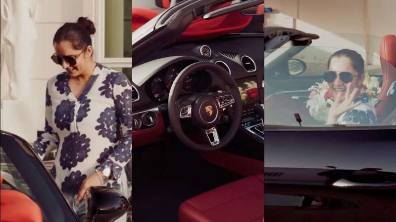 Sania Mirza buys new luxury Porsche 718 Boxster worth Rs1.6 crore