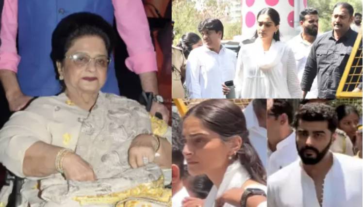 Showbiz stars pay last respect to Boney Kapoor’s mom