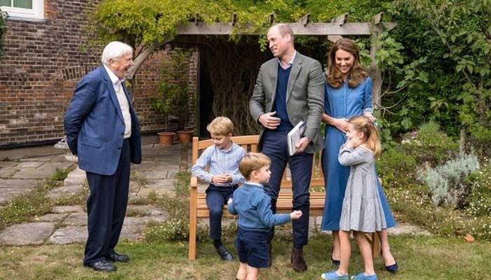 Prince William pays tribute to Sir David Attenborough, calls him an inspiration for his children