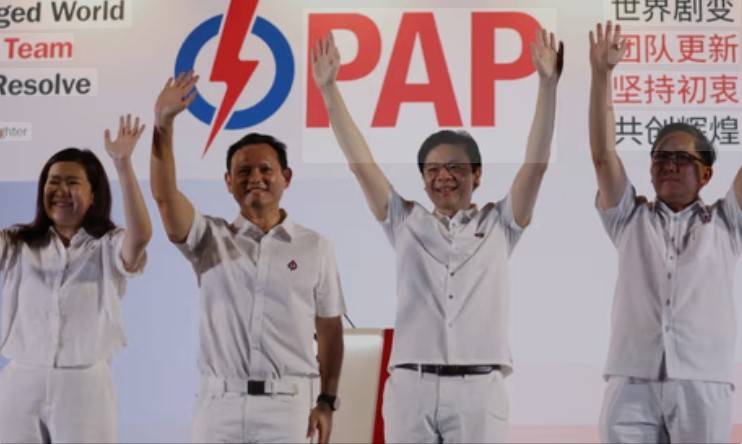 Singapore ruling party wins election in landslide