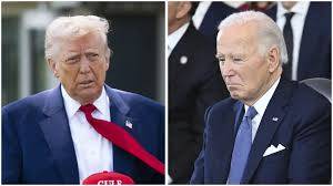 Trump claims credit for 'good parts' of economy, blames Biden for rest