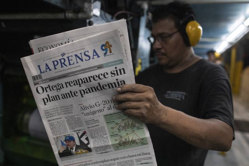 UNESCO says Nicaragua quitting over press prize award