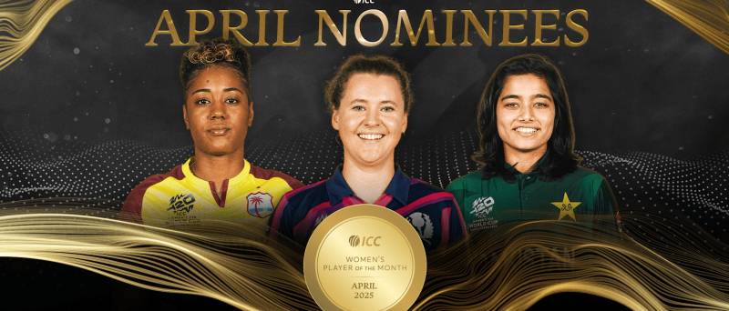 Fatima Sana shortlisted for ICC April Player of the Month