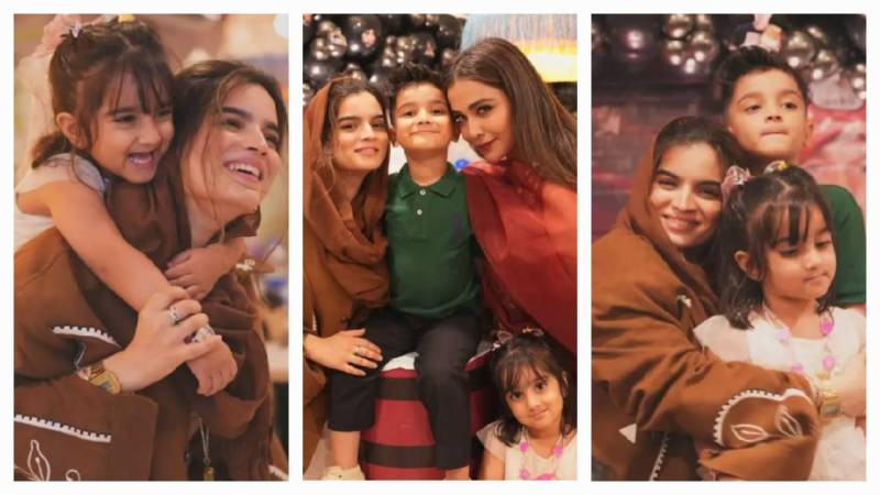 Humaima Malik showers love at nephew 'Sultan's Wrestle Mania' birthday bash