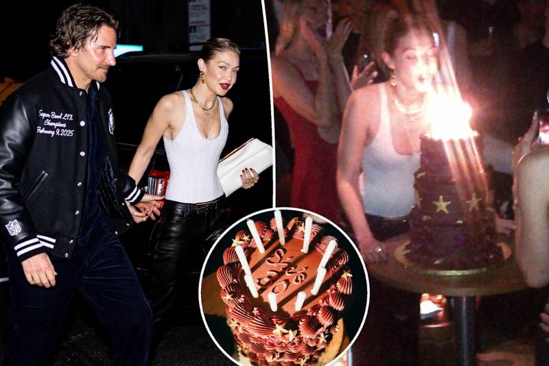 Gigi Hadid confirms long-term relationship with Bradley Cooper in 30th birthday post