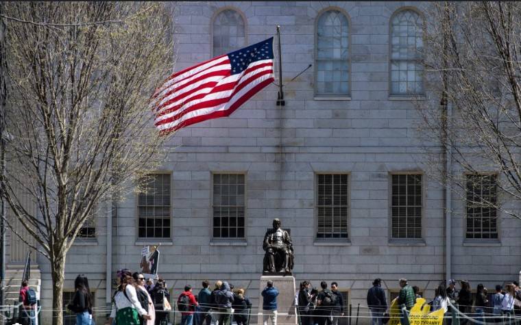 Trump official says Harvard banned from federal grants