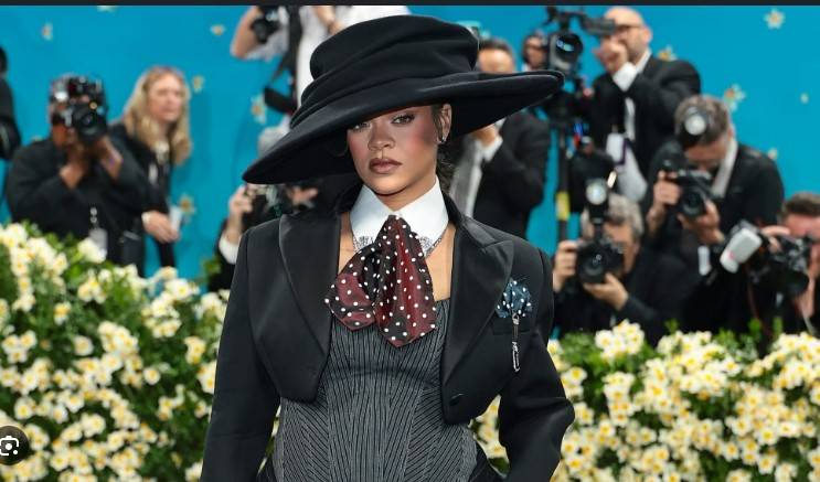 Rihanna reveals third pregnancy on Met Gala night