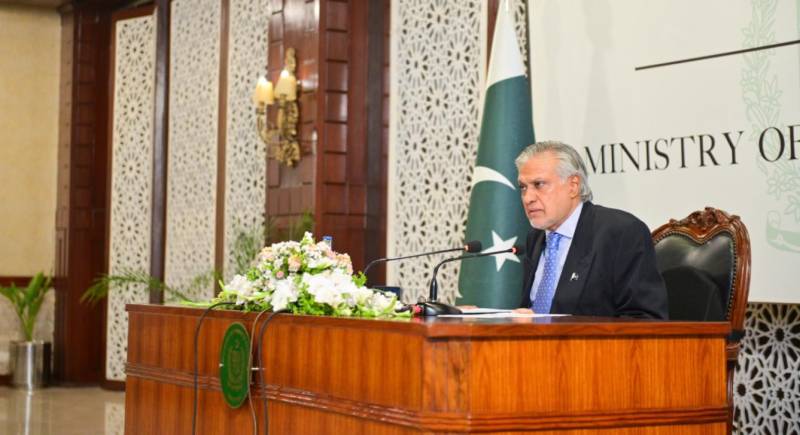 DPM/ FM Dar briefs Islamabad-based ambassadors on Indian aggression