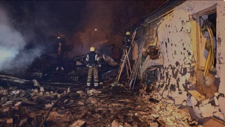 Drone attack on Ukraine capital kills two, wounds eight: mayor