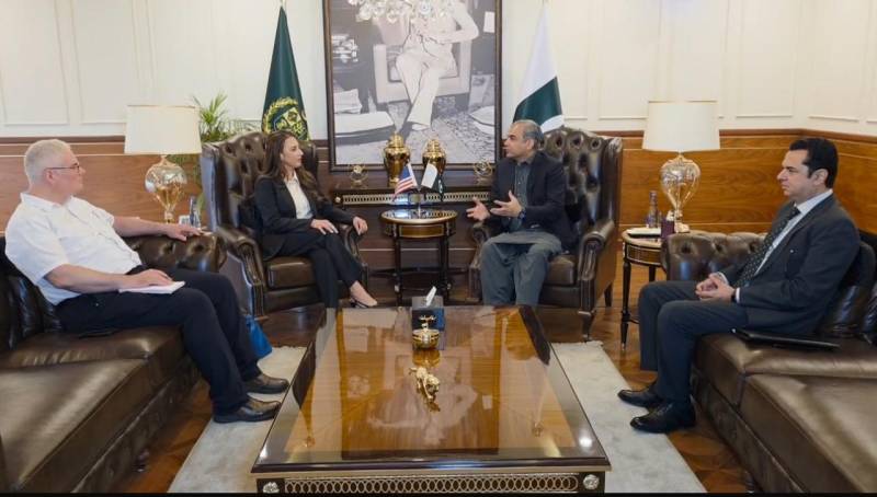 Interior Minister briefs US envoy about evolving regional situation following Indian attack