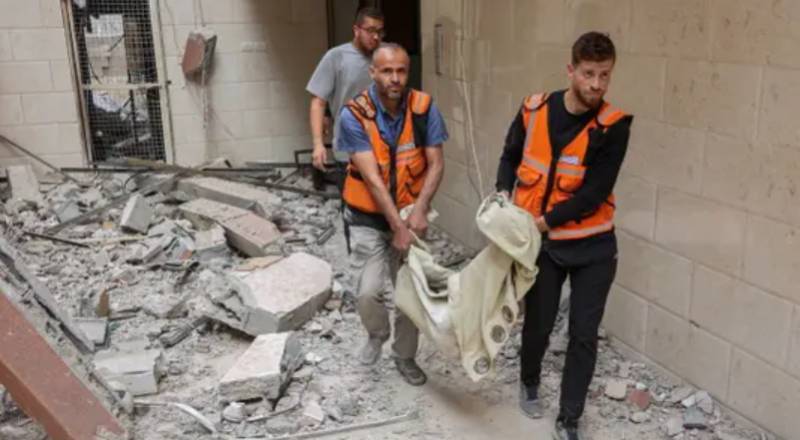 First responders in Gaza say running out of supplies