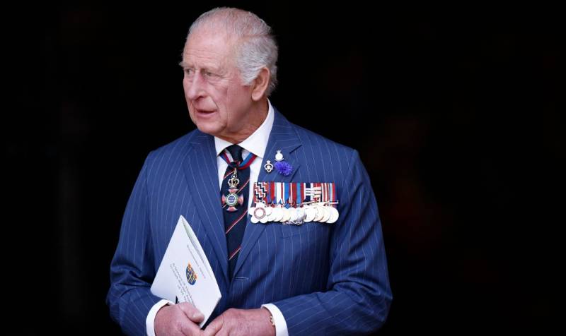 King Charles leads UK service to mark end of WWII