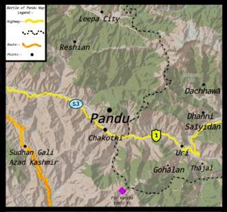 Pakistan destroys Indian Army's headquarters in Pandu Sector