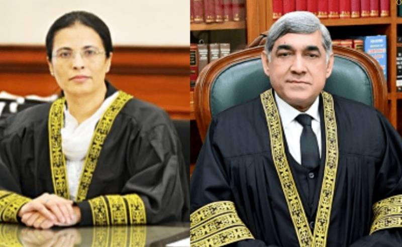 Justice Ayesha, Justice Aqeel Abbasi say review petitions against reserved seats order inadmissible