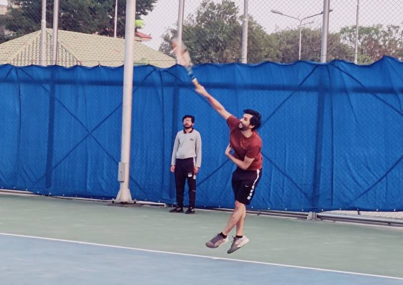 Strong starts in men’s singles as DHA Lahore Tennis Championship serves off